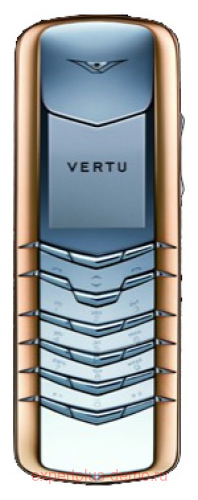 Vertu Signature Stainless Steel with Red Metal Bezel